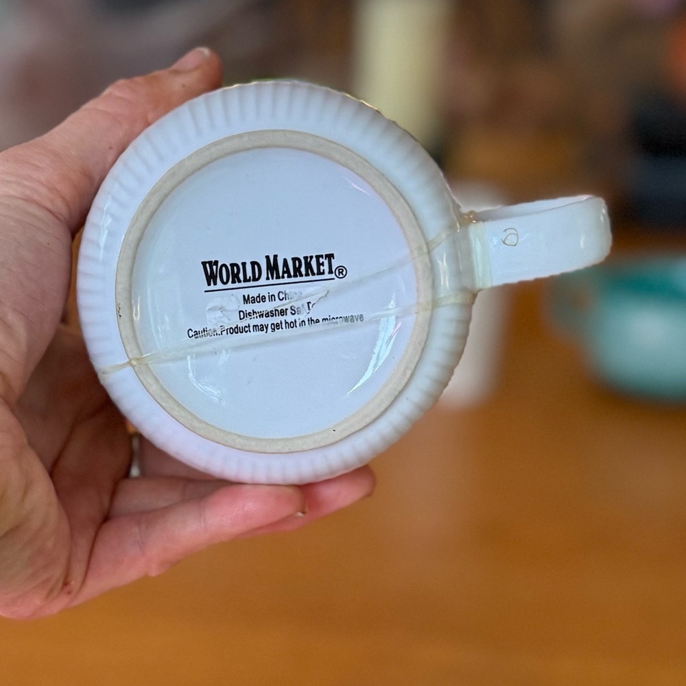 NWT WORLD MARKET 10oz MUSHROOM AND CAP Ceramic Mug 🍄✨🍄‍🟫 - Picture 5 of 5
